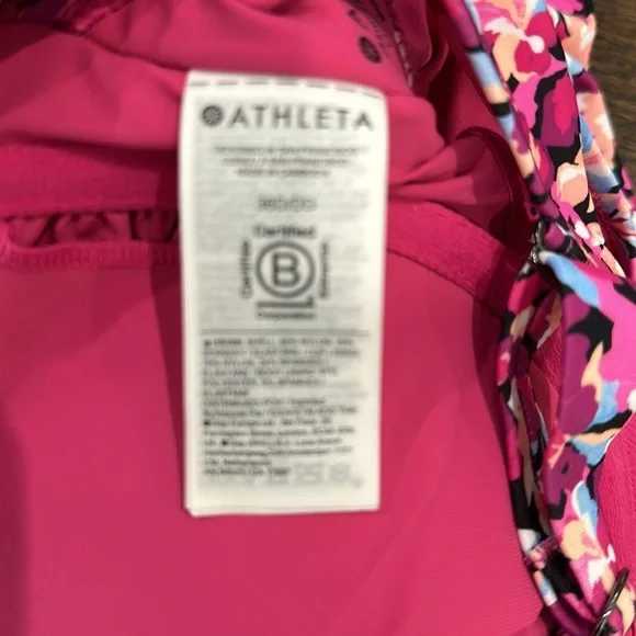 Athletes square neck tankini - Picture 3 of 5